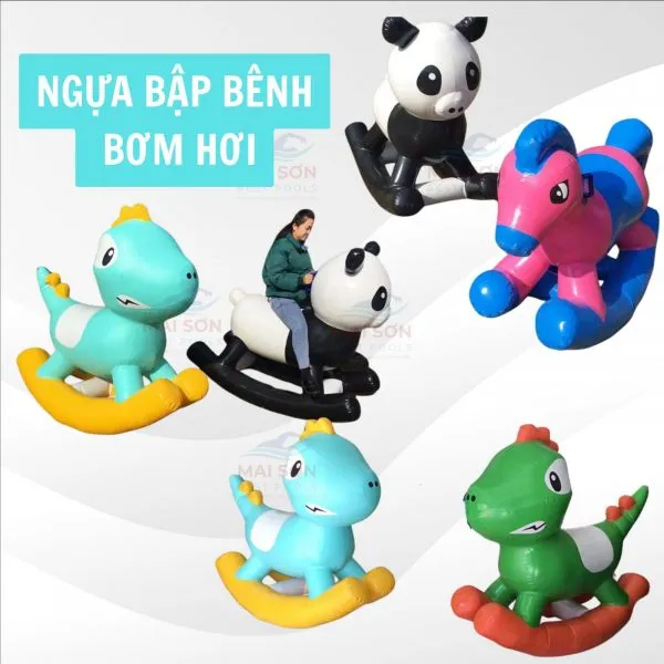 Ngựa Bập Bênh Bơm Hơi - Đồ Chơi Bơm Hơi Thương Hiệu Mai Sơn