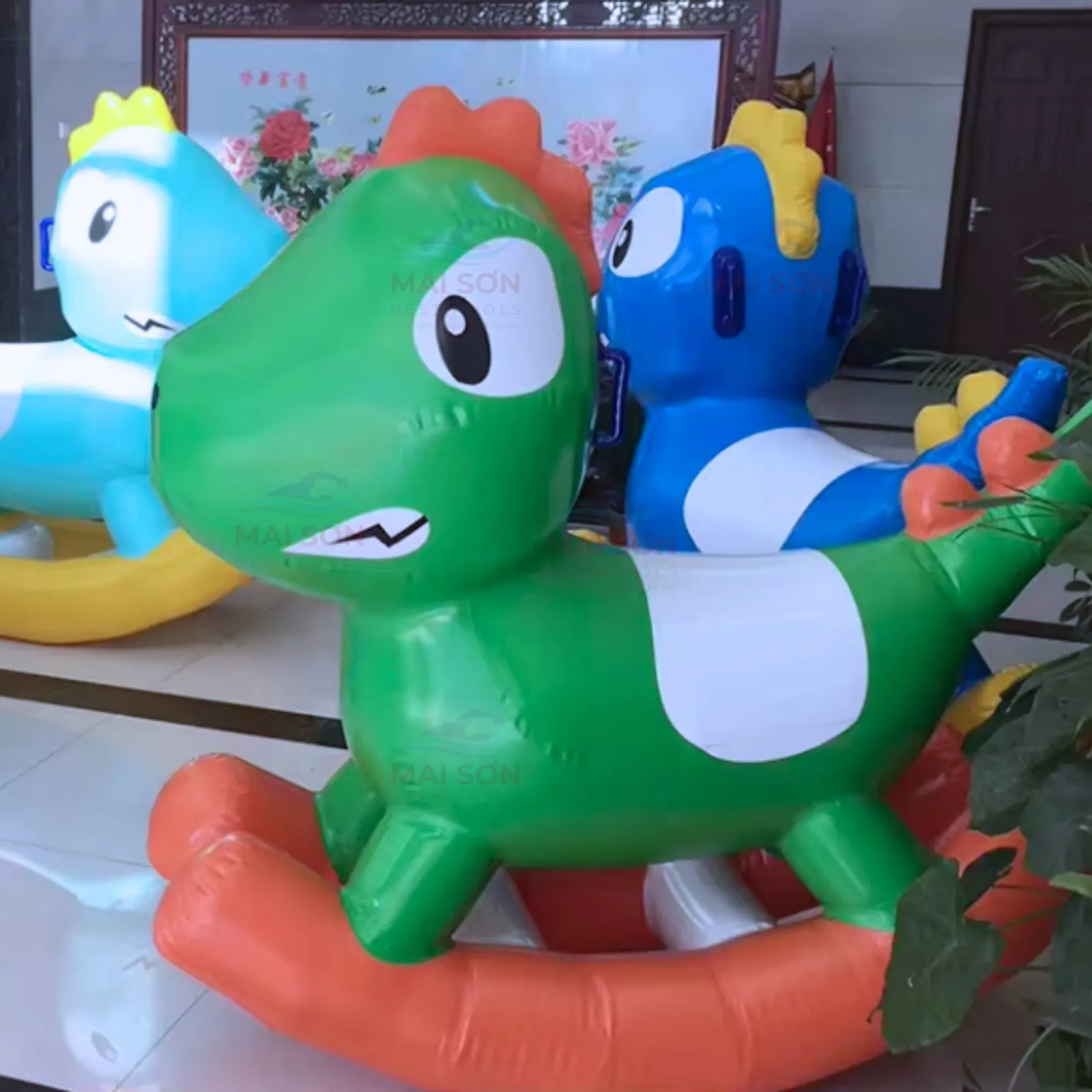 Ngựa Bập Bênh Bơm Hơi - Đồ Chơi Bơm Hơi Thương Hiệu Mai Sơn - Ảnh 3