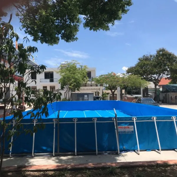 BỂ BƠI TRƯỜNG HỌC CỠ LỚN KT DÀI 15.6×8.1×1.2M - GIẢI PHÁP HOÀN HẢO CHO GIÁO DỤC BƠI LỘI