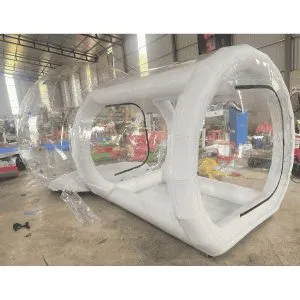 Nhà Hơi Trẻ Em - Mẫu Nhà Hơi Vòm Tròn Trong Suốt