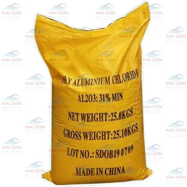 Phụ Kiện: Trợ lắng PAC ( Bao 25Kg)