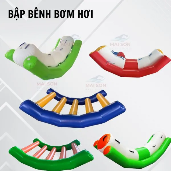 Bập Bênh Bơm Hơi - Đồ chơi team building dưới nước