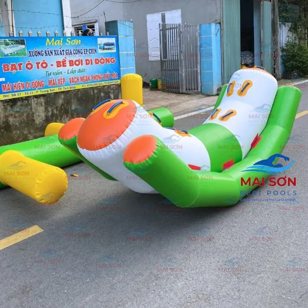 Bập Bênh Bơm Hơi - Đồ chơi team building dưới nước - Ảnh 11