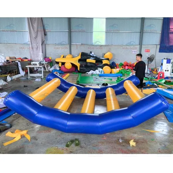 Bập Bênh Bơm Hơi - Đồ chơi team building dưới nước - Ảnh 9