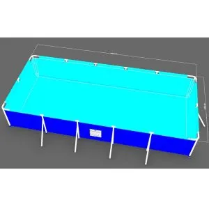 Bể Bơi Gia Đình Kích Thước 4.9x2.2x0.8m