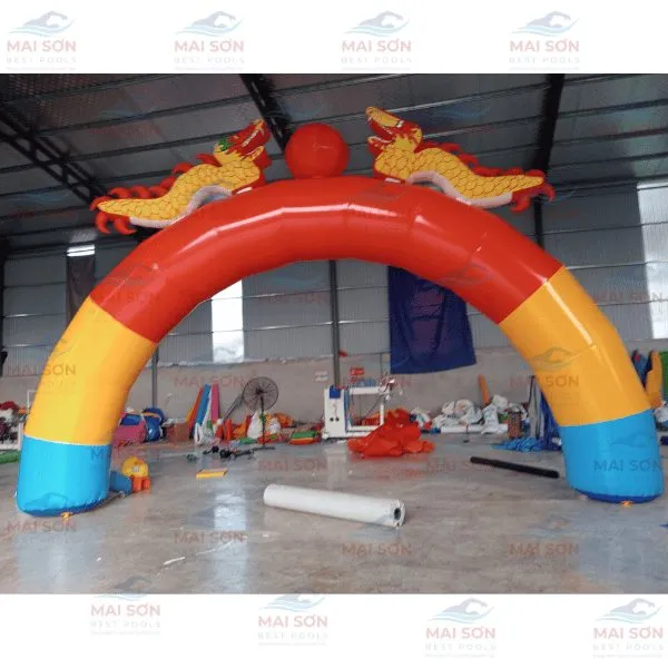 Cổng Vòm Bơm Hơi Hình Rồng
