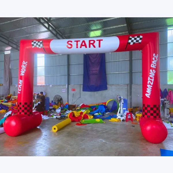 Alternative view of Cổng Hơi Tự Đứng Team Building Start