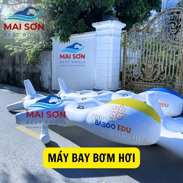 Alternative view of Máy bay bơm hơi - đồ chơi bơm hơi độc đáo, mới lạ