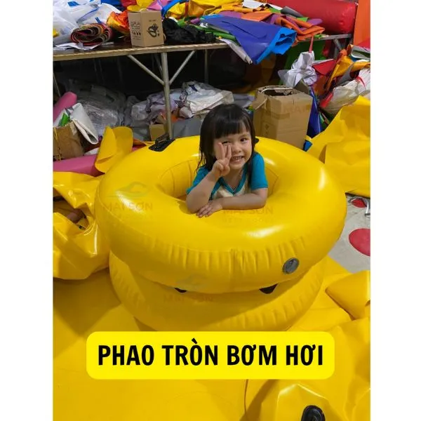 Phao Tròn Bơm Hơi